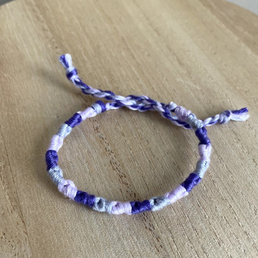 Natasha Bracelet anklet trendy comfortable tie embroidery thread woven gift